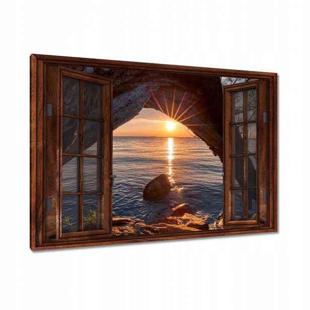 Obrazy 90x60 Skály Derzwo Moře