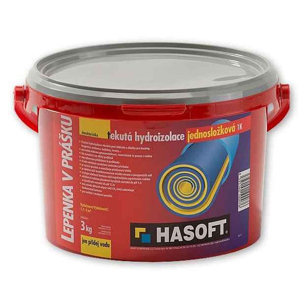Lepenka v prášku Hasoft 3 kg