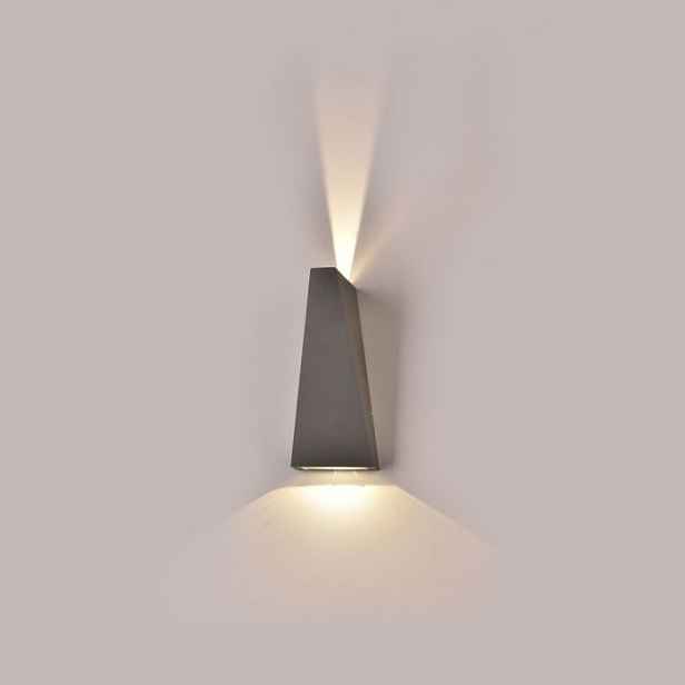 Venkovní Nástěnné Svítidlo Moderní Horní/dolní Led Šedá IP65