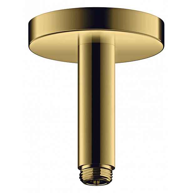 Axor ShowerSolutions - Sprchové rameno stropní, 10 cm, leštěný vzhled zlata 26432990