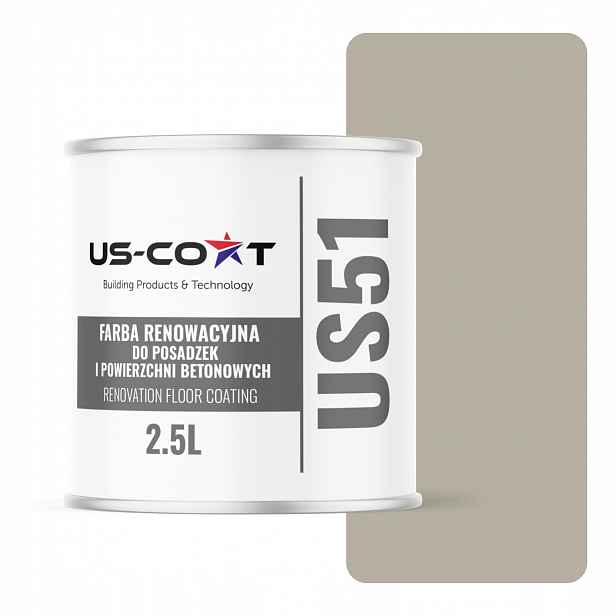 Barva Pro Renovaci Podlah Z Betonu Garáže Šedá Béžová RAL7032 Lesklá 2,5L