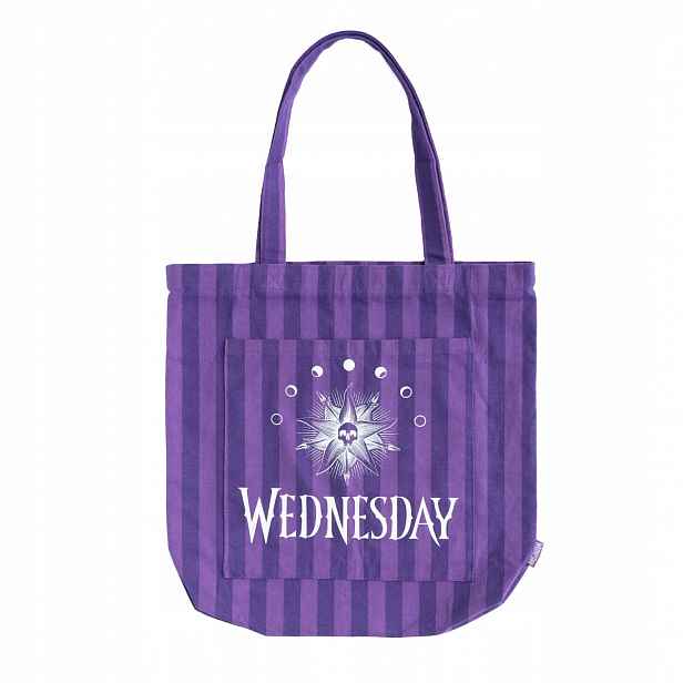 Látková taška fialová Wednesday