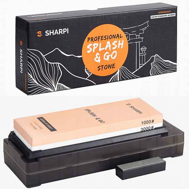 Sharpi Splash and Go SH-PS-1030 vodní kámen 1000/3000 pro nože
