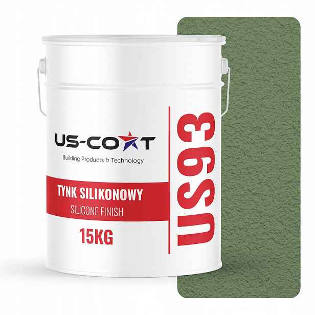 Silikonová Omítka Barva Zelená Tmavá F476 15KG Beránek Granulace 1.0mm