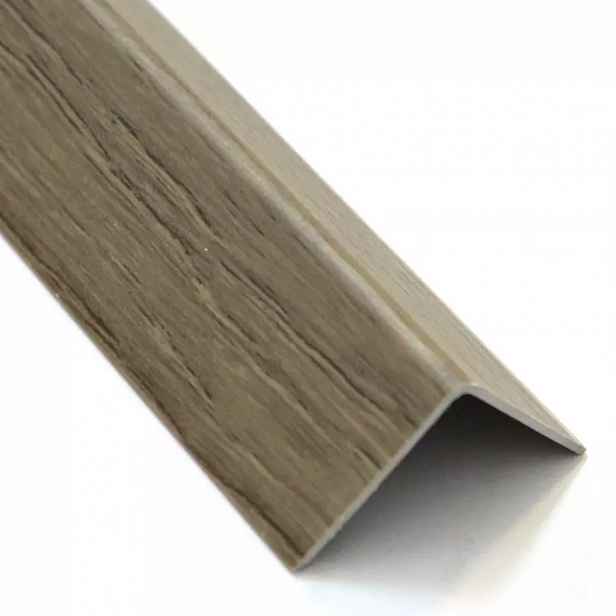 Profil uholníkový samolepiace PVC sonoma 11x11x1000