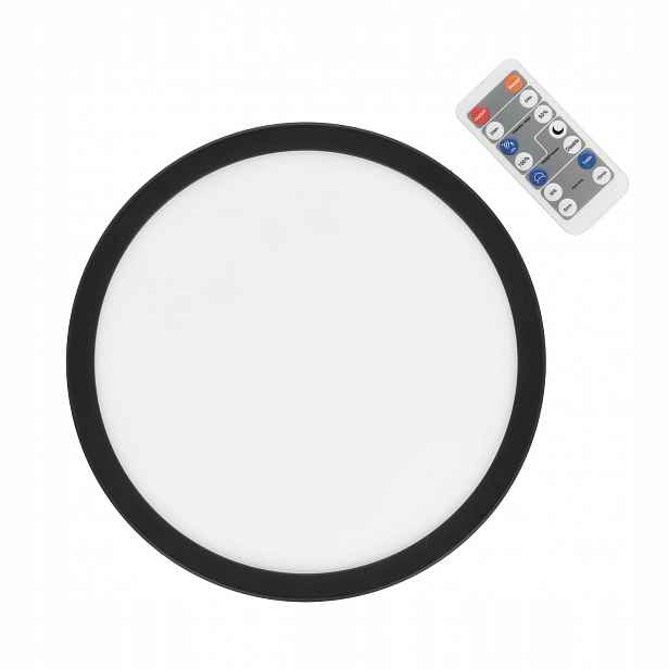 Stropní Svítidlo Led Stropní Svítidlo 32W 3CCT Snímač pohybu IP54 černý