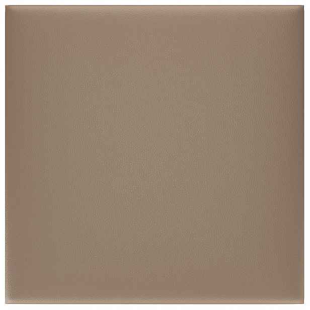 vidaXL Nástěnný čelník 12 ks 30 x 30 cm Cappuccino textil