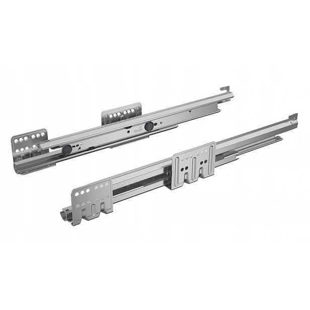 Vodicí lišty do zásuvky Actro s plným výsuvem a systémem Silent System, 450 mm Hettich