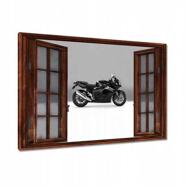 Obrazy 120x80 Černé Bmw 1300S Motocykl
