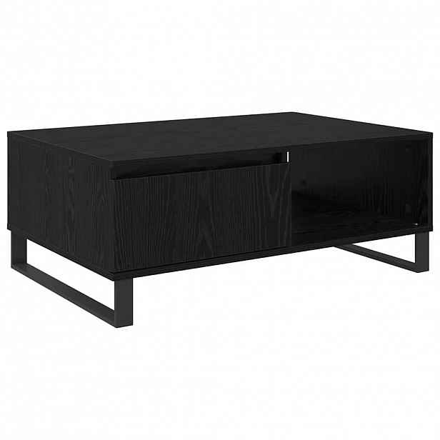 vidaXL Konferenční stolek Černý dub 90 x 60 x 35 cm Kompozitní dřevo