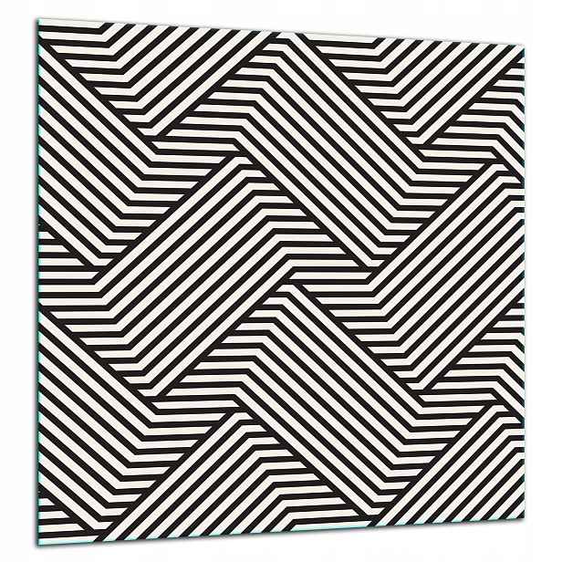 Skleněná Ochranná Deska Panel Lepidlo 60x65 Vzor
