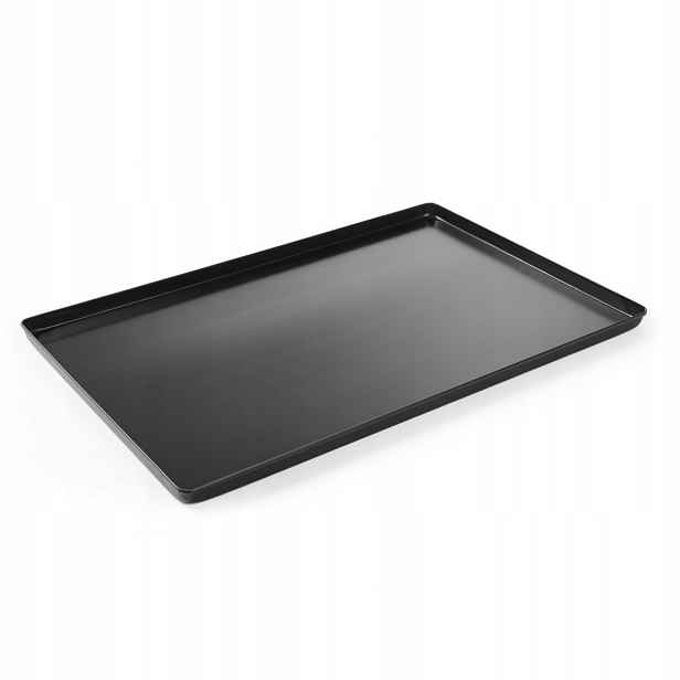 Výstavní cukrářský podnos černý 400x300x(H)20 mm Hendi 808535