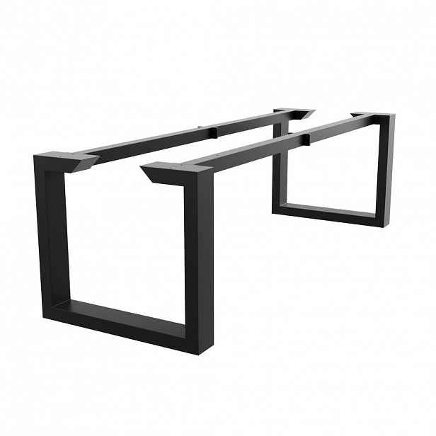 Metalo Pro KOVOVÉ NOHY KE STOLU Eta Epox Extreme černá 220/80/72 cm