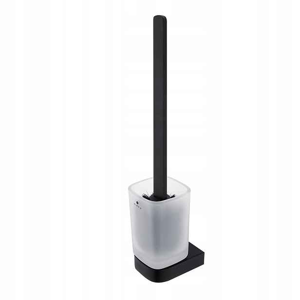 Nimco Nikau Černá Wc štětka nerez kov patentovaný design Nkc 30094CN-HR-90