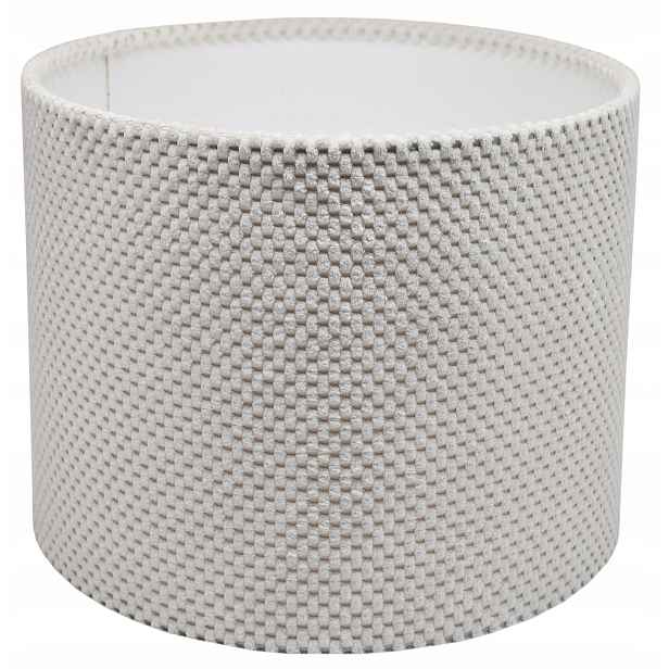 Stínidlo pro zavinovací lampu 15 cm E27/E14 Světle Šedé Savio redukce E14 Bonus