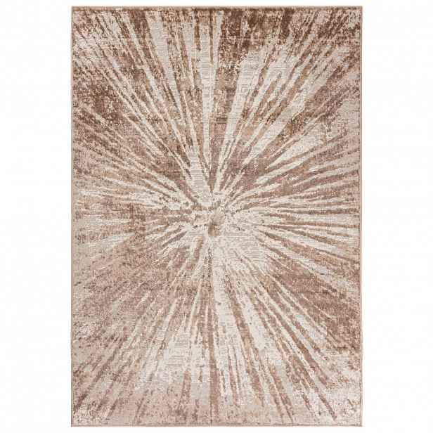 Mazovia KOBEREC béžový krémový abstraktní - 80 x 150 cm