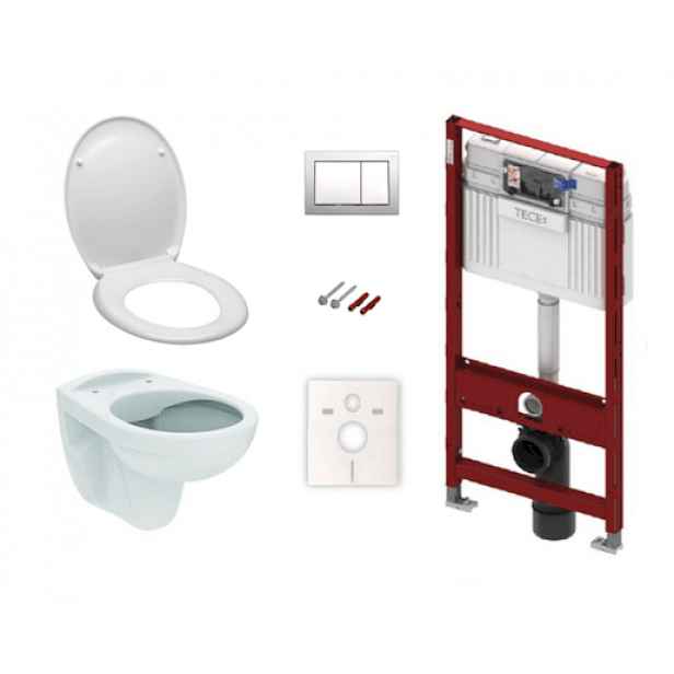 Set 6v1 TECE - komplet WC do sádrokartonu KMPLSIKOTSCR