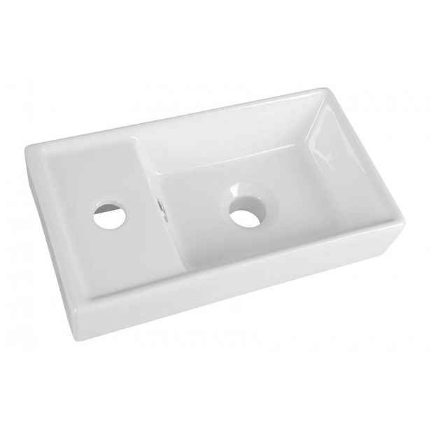 Aqualine - Nábytkové umývátko 40x22 cm, bílá DD4022