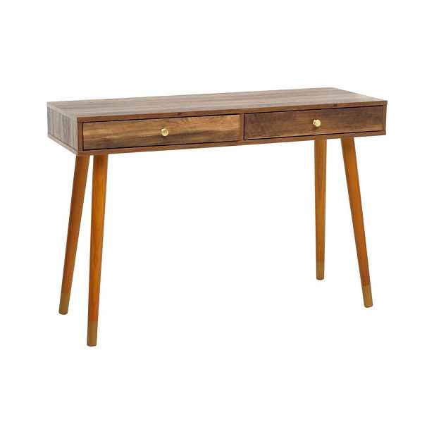 Konzolový stolek v tmavě přírodní barvě 39x110 cm Frida – Premier Housewares