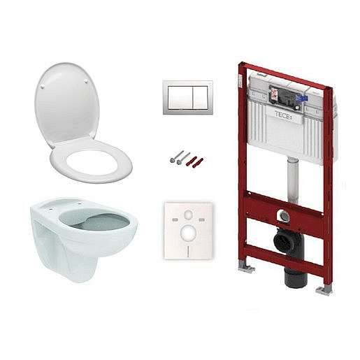 Set 6v1 TECE - komplet WC do sádrokartonu KMPLSIKOTSCR