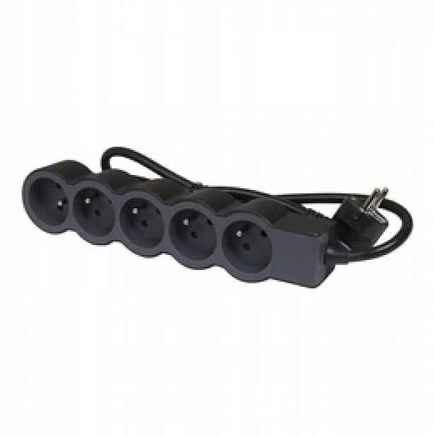 Prodlužovací Kabel 5X2P+Z 3M Legrand 049493 Černý