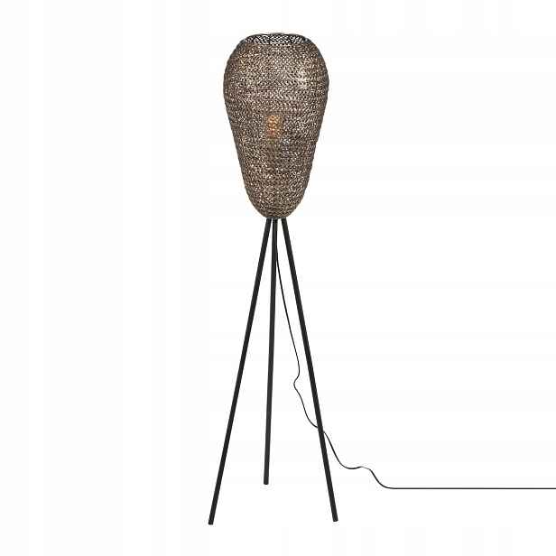 Lampa Trio Ziva Trojnožka 140 Cm E27 10 W Industriální mosaz