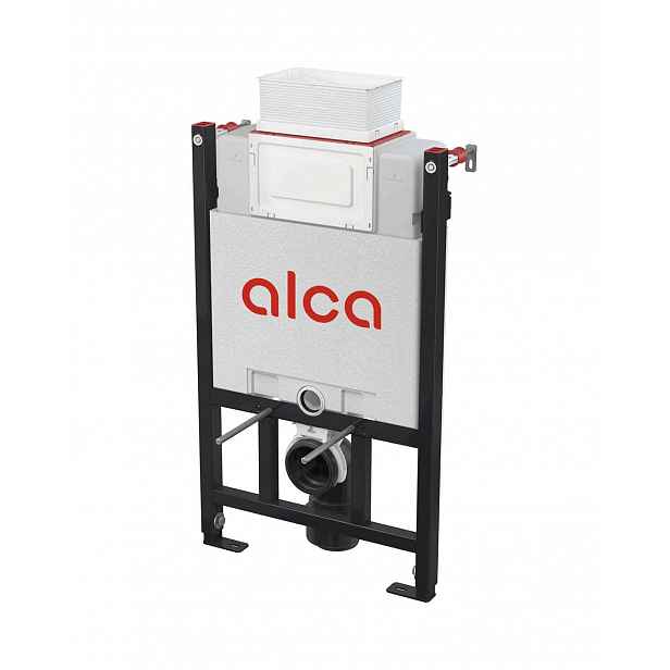 Alca - Předstěnová instalace pro závěsné WC, s ovládáním shora/zepředu, dávkovač tablet, stavební výška 0,87 m AM118/850