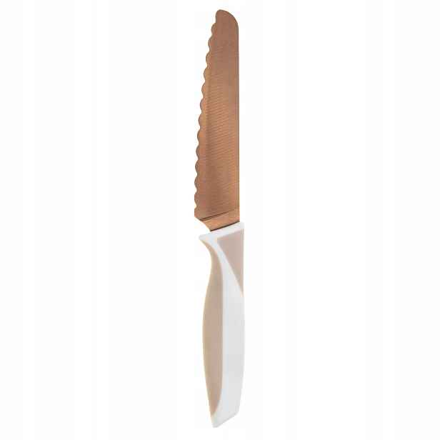 Bezpečný nůž pro výuku krájení pro děti, Rose Gold KiddiKutter