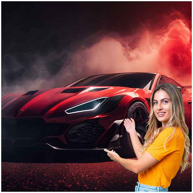 Fototapeta 3D Pro Mládež Auto Motocykl 588x280 DMSM16W