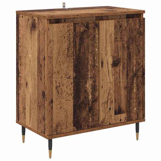 vidaXL Servírovací skříň Staré dřevo 60 x 35 x 70 cm Kompozitní dřevo