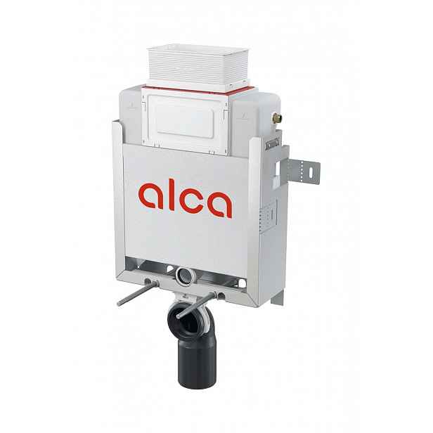 Alca - Předstěnová instalace Renovmodul pro závěsné WC, ovládání shora/zepředu, dávkovač tablet, k zazdění, stavební výška 0,85 m AM119/850