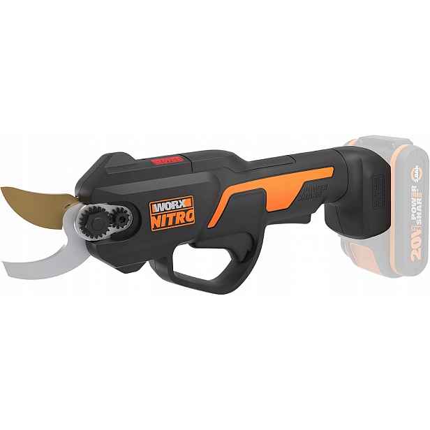 Elektrické Nůžky Na Větve Worx 20V Akumulátor 4Ah Sada
