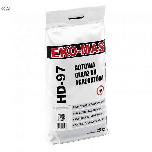 Hotová Polymerová Hmota Pro Agregáty Eko-mas HD-97 Sáček 25 Kg