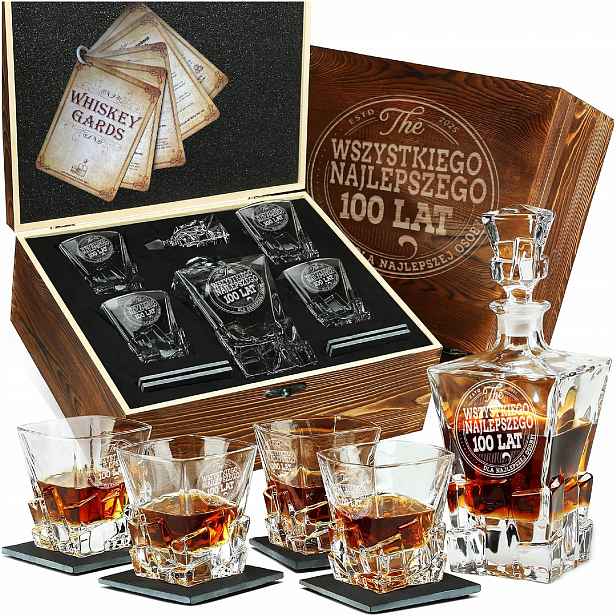Sada Karafka Sklenice Na Whisky Dárek K Narozeninám Jmeniny Narozeniny 3