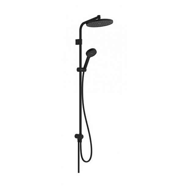 Sprchový systém Hansgrohe Activera S bez baterie matná černá 28074670