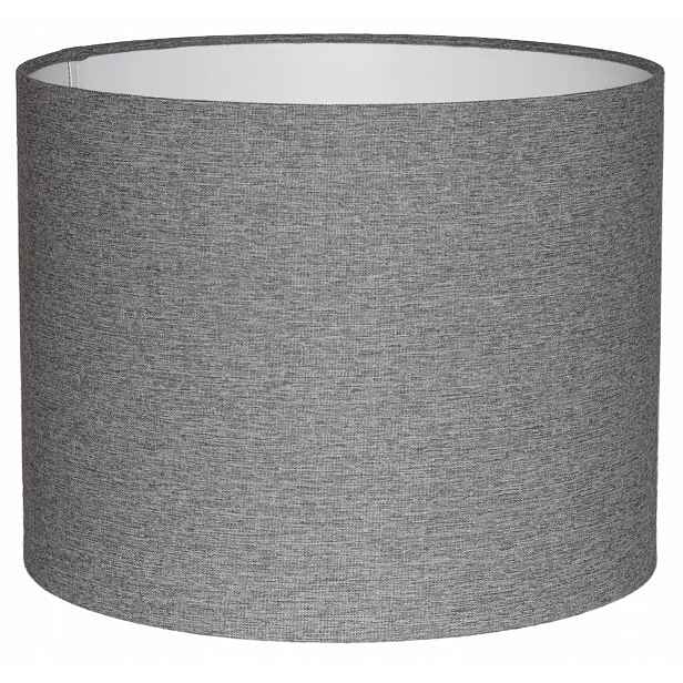 Stínidlo Na Lampu Závěsný válec 25/20 cm E27 Šedá Avola