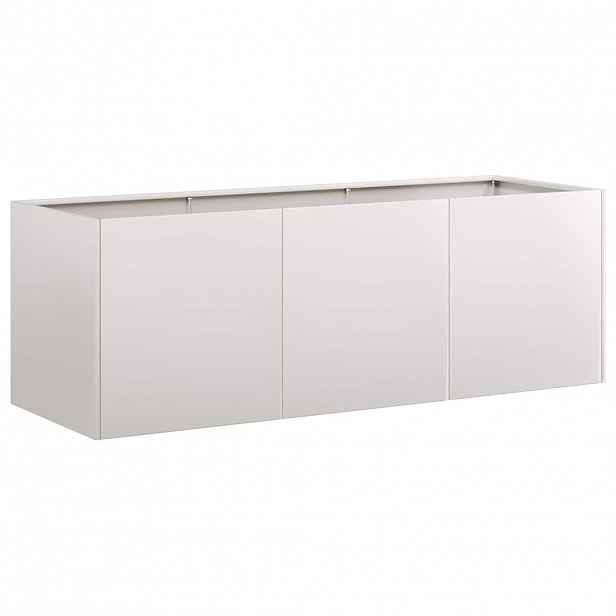 vidaXL Truhlík 120x40x40 cm nerezová ocel