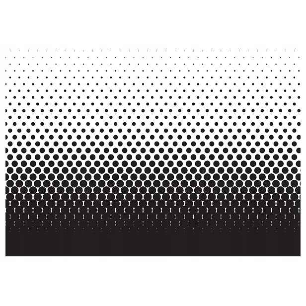 Fototapeta Černé tečky minimalismus skandinávský styl loft 200x140 lepidlo
