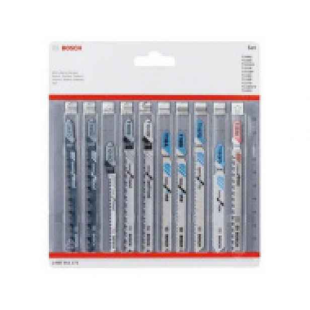 Sada pilových plátků pro kmitací pily Bosch Basic for Wood and Metal 10 dílů 2607011171