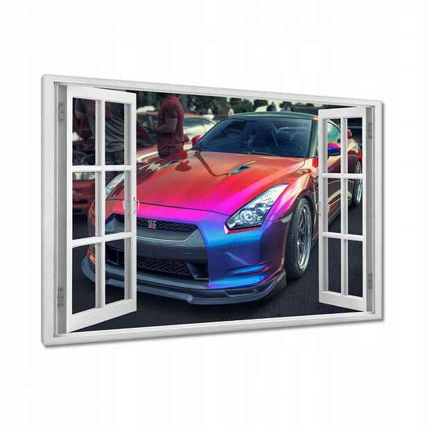 Obrazy 90x60 Nissan Gtr Auto