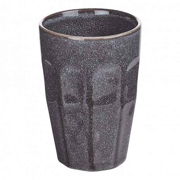 Butlers BERGAMO Hrnek Latte macchiato 330 ml - antracitová