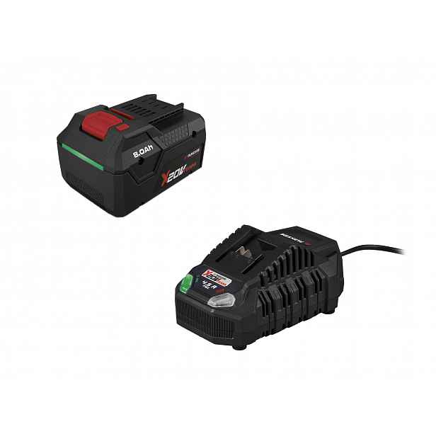 Parkside Performance® Sada Smart akumulátoru 8 Ah Papp 208 A1 a rychlonabíječky PLG 20 C3, 2dílná
