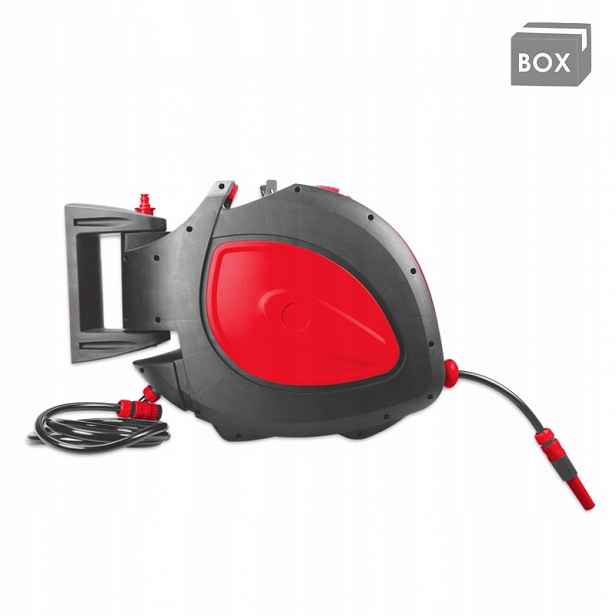 Automatický nástěnný buben Expert Line 1/2" 30 m, sada hadic na zeď