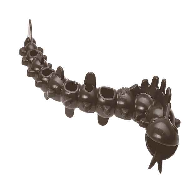 Hračka na pamlsky pro psy ECOLIVA červ 24 cm