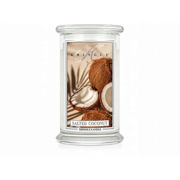 Kringle Candle Salted Coconut – velká vonná svíčka 624 g, 2 knoty