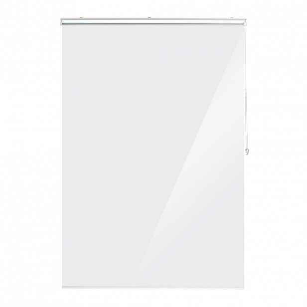Relaxdays ROLETA Transparentní sprchová PVC hliník 140x240 cm