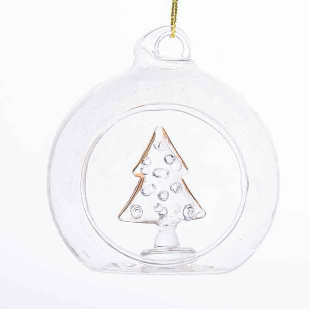 Skleněná vánoční koule ø 6 cm Tree – Dakls