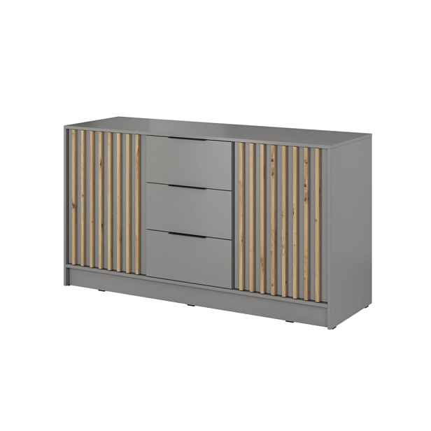 ArtPS Komoda KELLY 3D | šedá