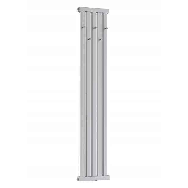 Dekorativní radiátor Akra Hook 160x46 Stříbrný