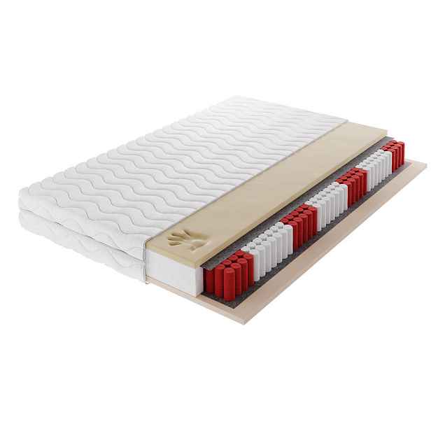 MASSENO TAŠTIČKOVÁ MATRACE VELASSO MULTI, Multipocket 180x200, H3, výška cca 20 cm